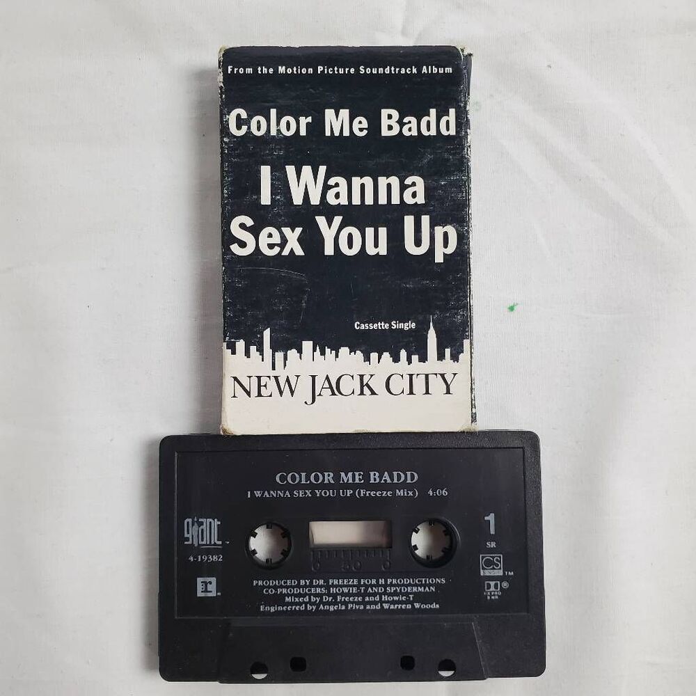 Color Me Badd – I Wanna Sex You Up Cassette Single (1991)